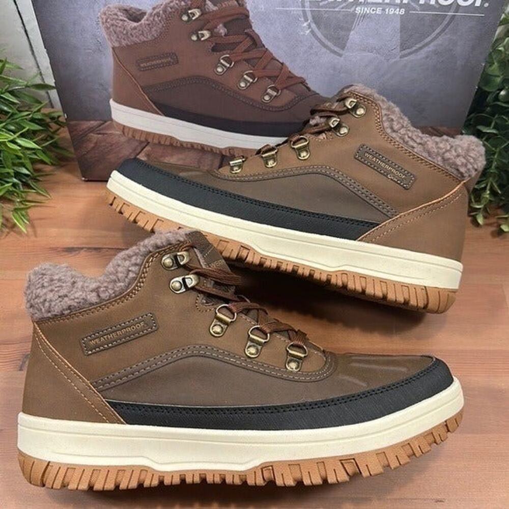 Weatherproof Slope Leather‎ Sneaker Boots Size 10